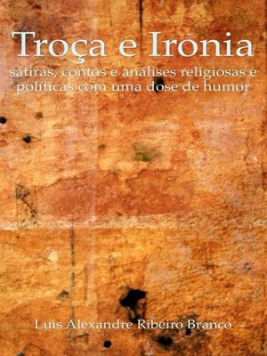 cover image of Troça e Ironia